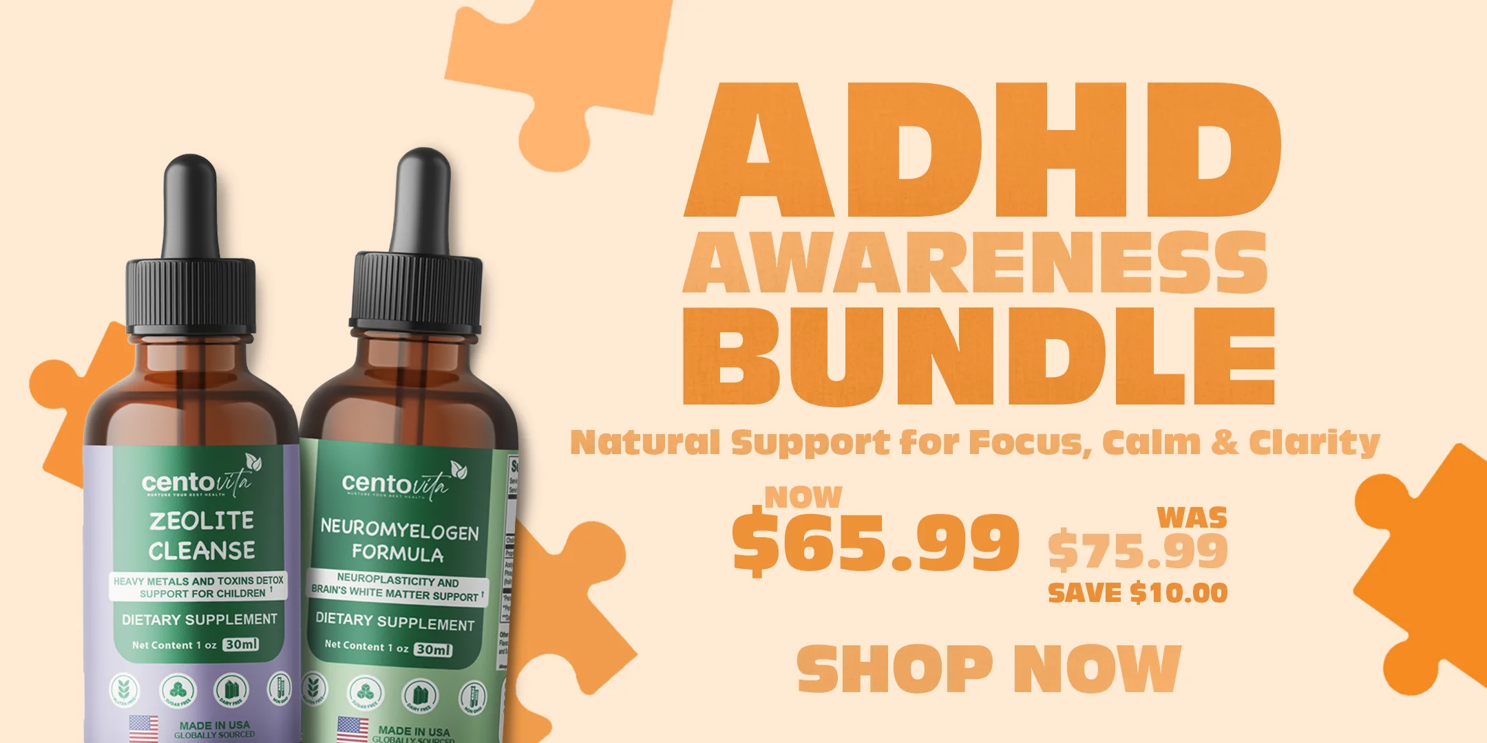 Centovita ADHD support image